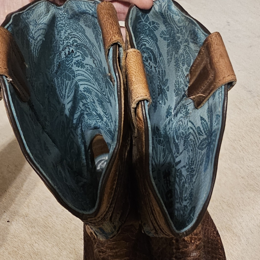 Corral Python Saddle Boots - image 6